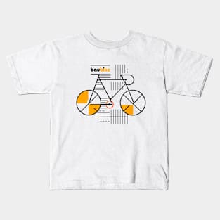 Bauhaus Bike Design for a Lover of Contemporary Art and Sport Kids T-Shirt